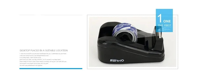 Large Tape Dispenser for Office & Packaging