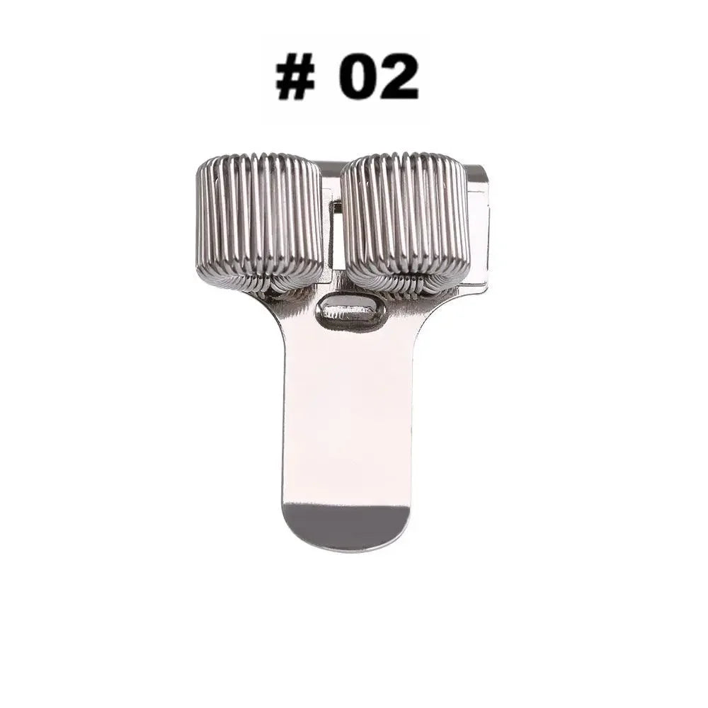 Metal Spring Pen Holder with Clip