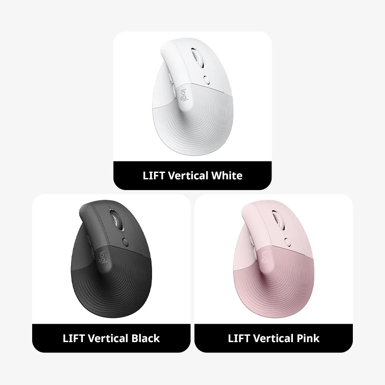 Logitech Lift Ergonomic Vertical Mouse